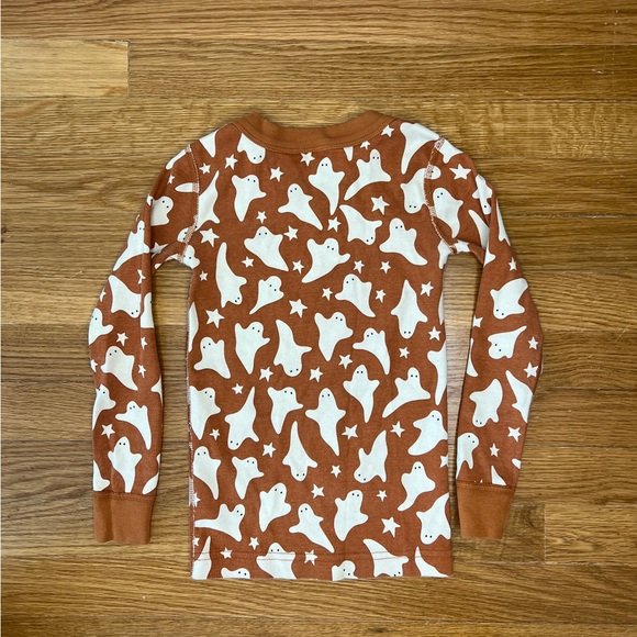🎃 Hanna Andersson Halloween Ghost Pajamas Set Organic Cotton Kids Size 5 - Picture 4 of 5